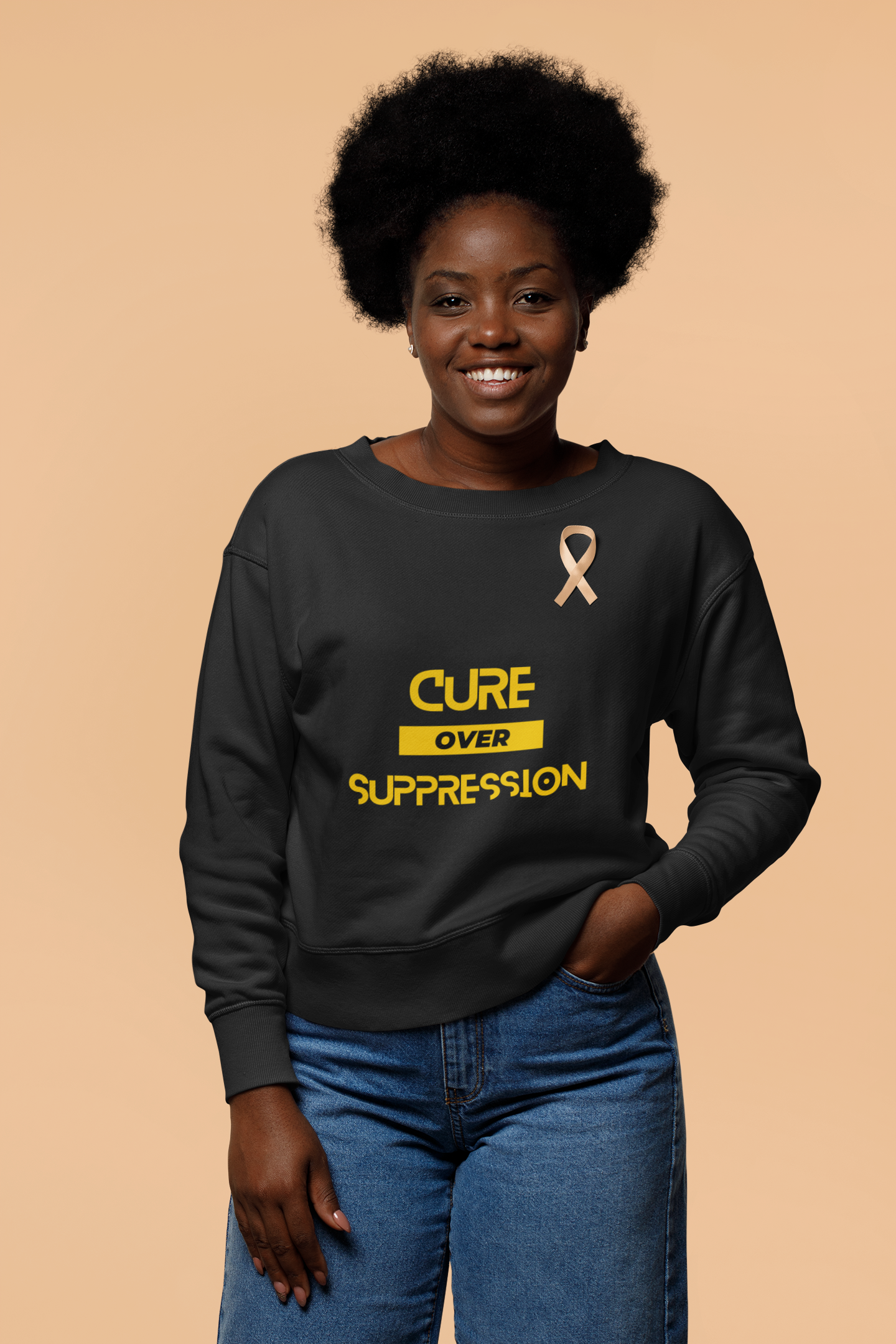 Cure Over Suppression – Unisex Classic Crew T-Shirt