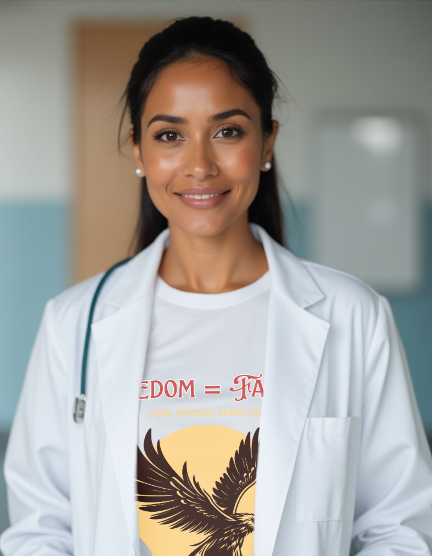 Mind – Desire for Freedom Falcon Homoeopathy Repertory T-Shirt