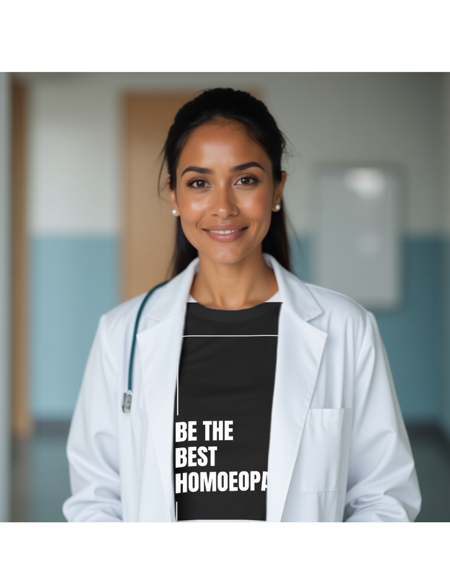 Be the Best Homoeopath | Unisex Classic Crew T-Shirt for Students & Doctors