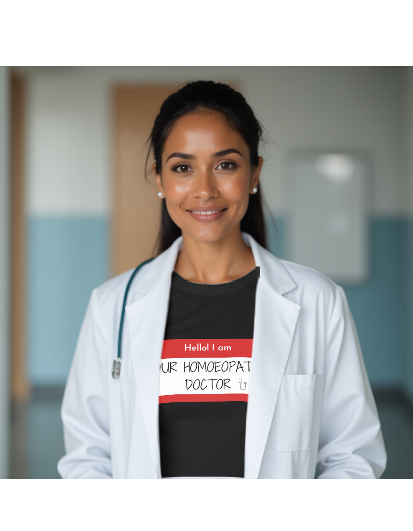 Hello! I am Your Homoeopathic Doctor | Unisex Classic Crew T-Shirt for Proud Homeopaths