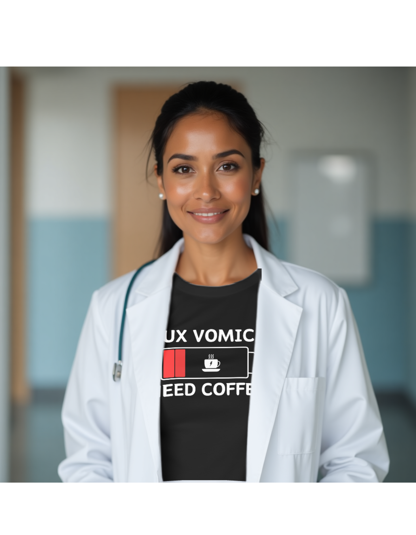 Nux Vomica Need Coffee Unisex Classic Crew T-Shirt
