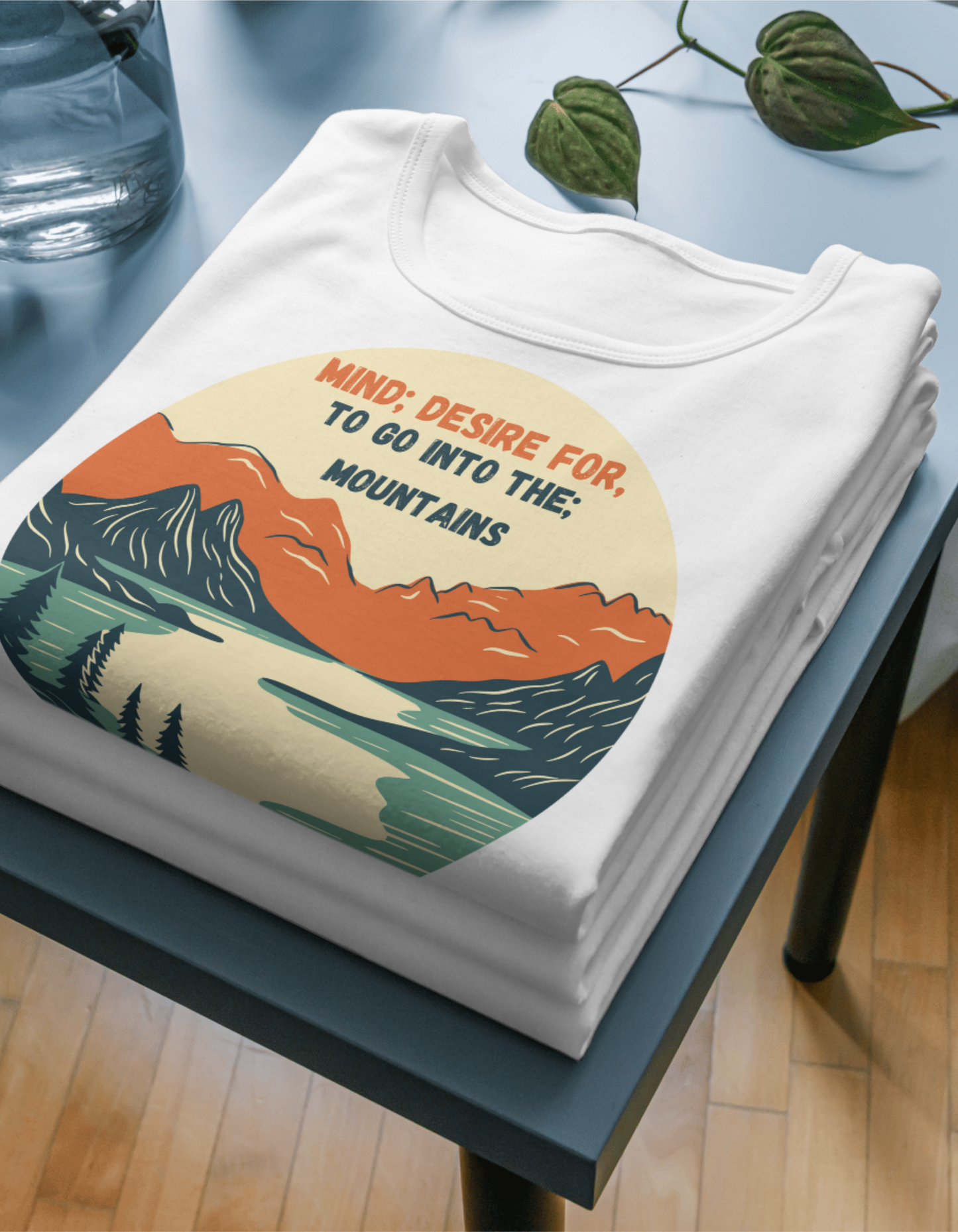 Mind – Desire to Go into the Mountains Homoeopathy Repertory T-Shirt