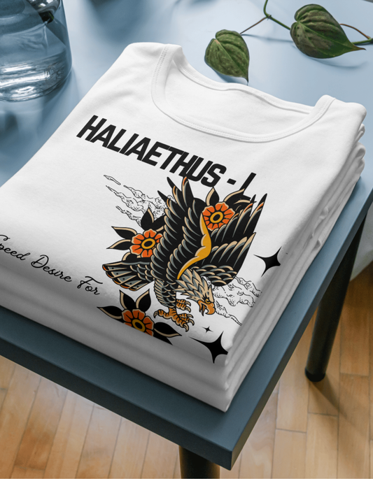 Haliaeethus L. – The Flying Eagle Homoeopathy T-Shirt