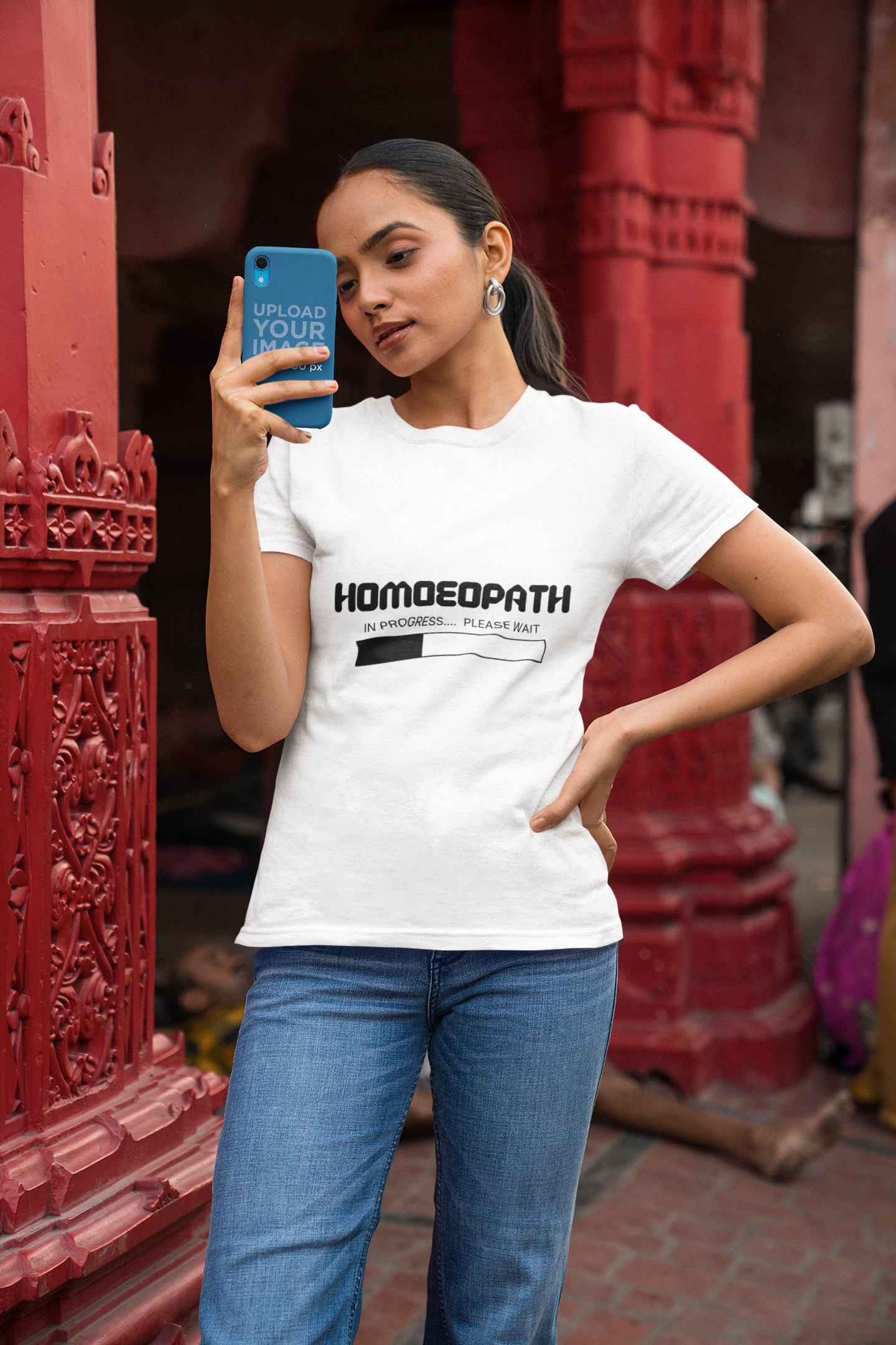Homoeopath in Progress | Unisex Classic Crew T-Shirt for Homeopathy Students & Future Doctors