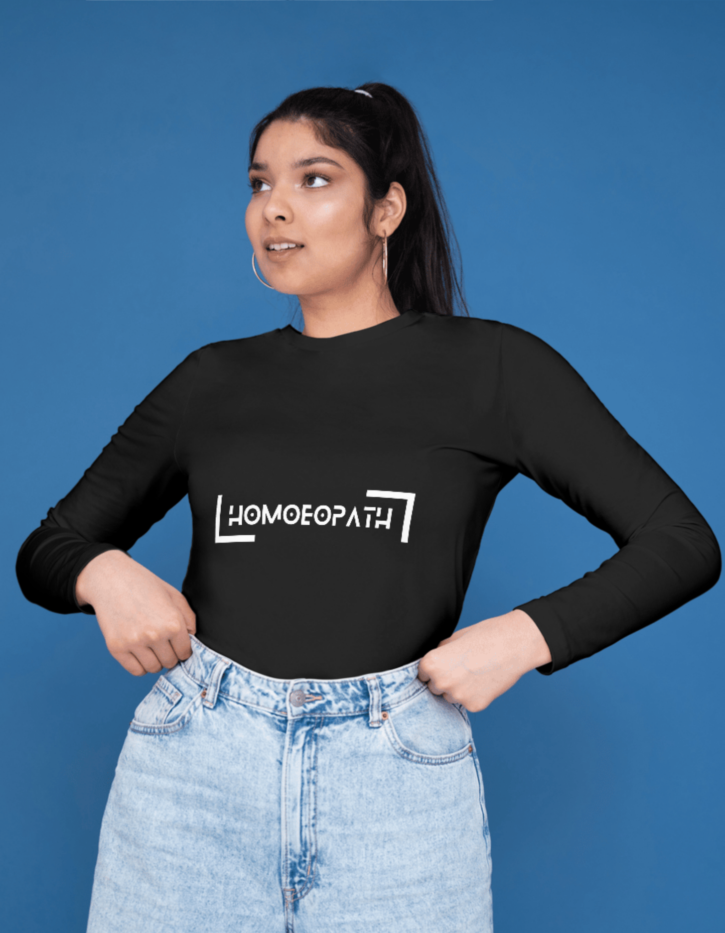 Homoeopath Minimal Pocket Print | Unisex Classic Crew T-Shirt for Doctors & Students