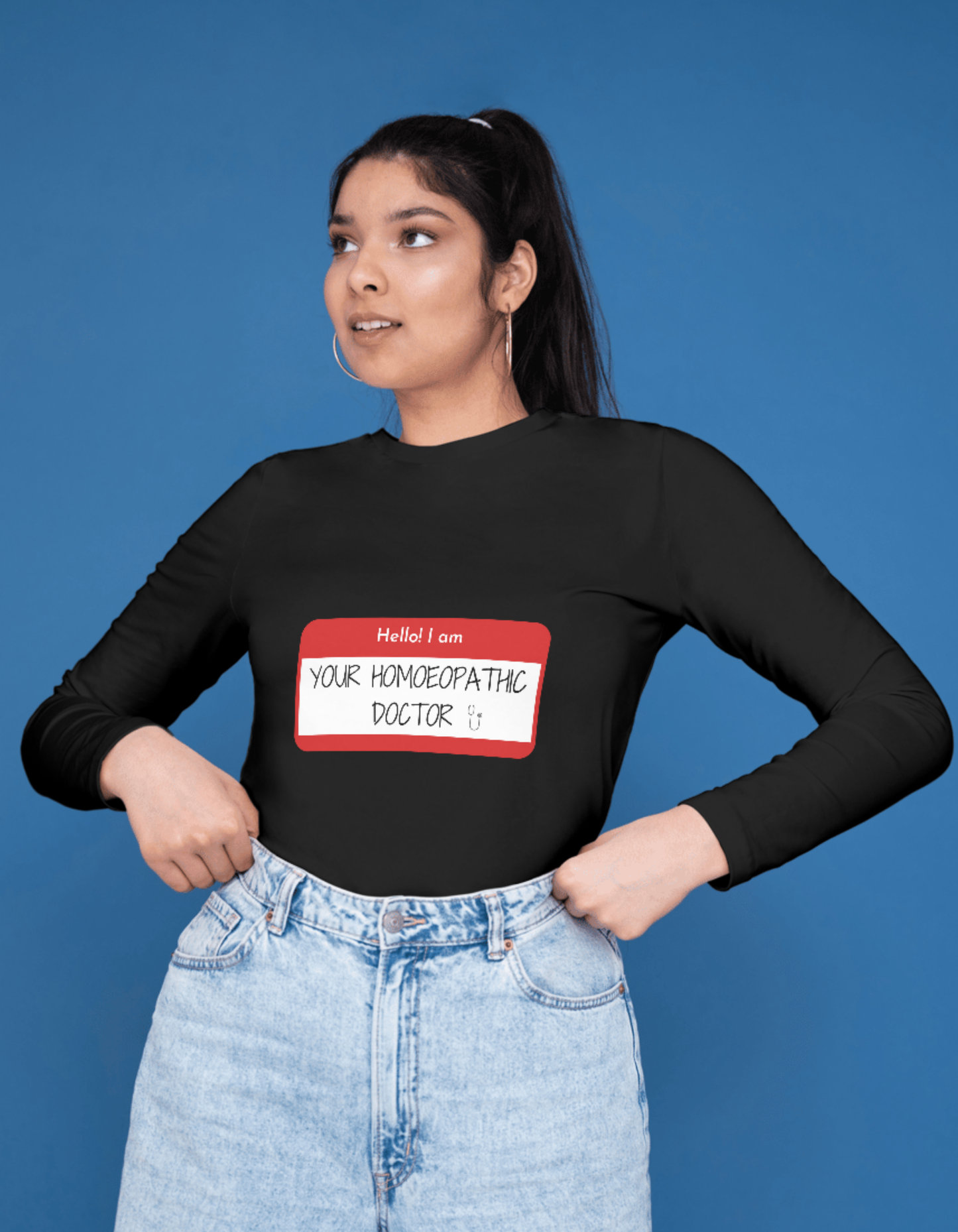 Hello! I am Your Homoeopathic Doctor | Unisex Classic Crew T-Shirt for Proud Homeopaths