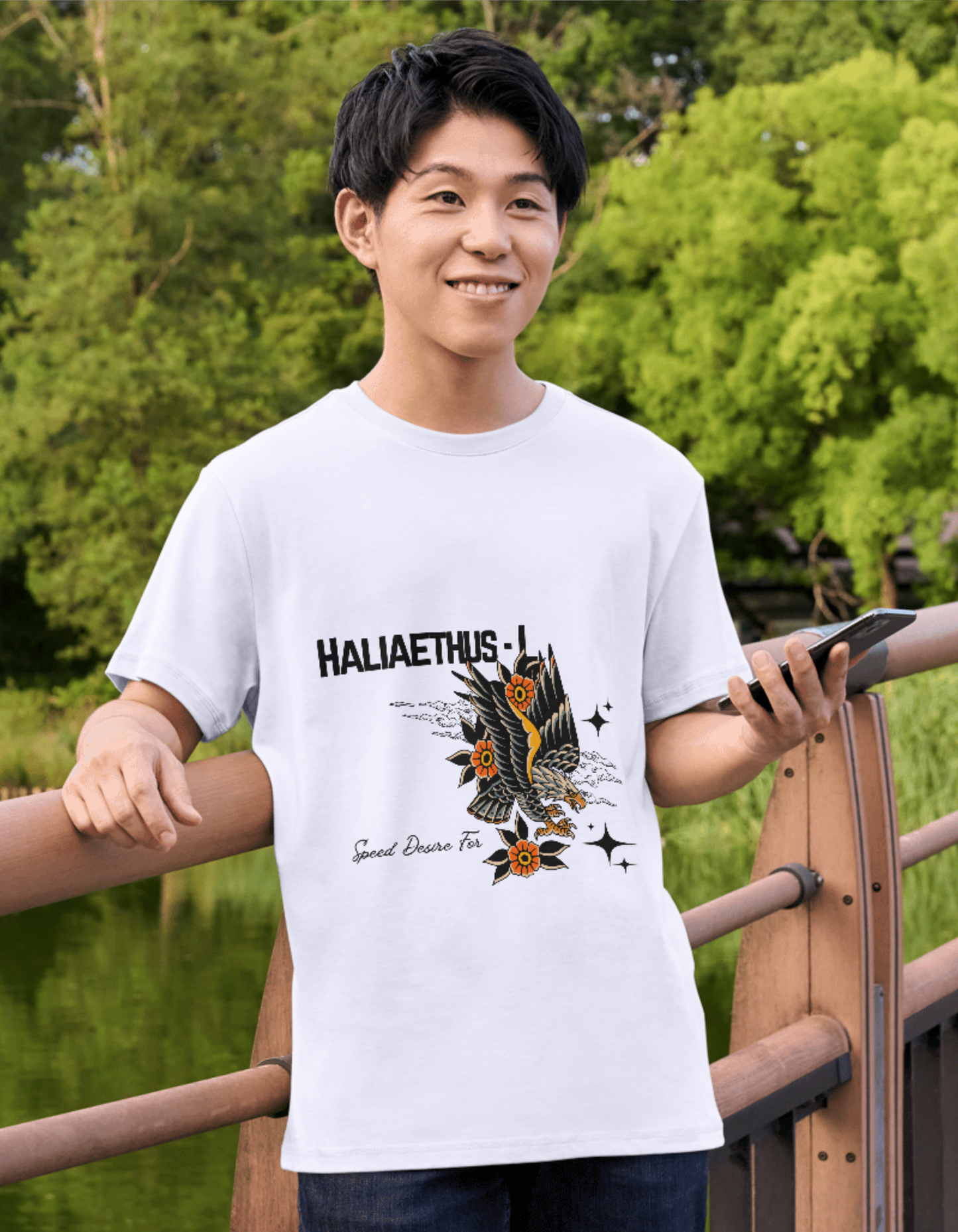 Haliaeethus L. – The Flying Eagle Homoeopathy T-Shirt