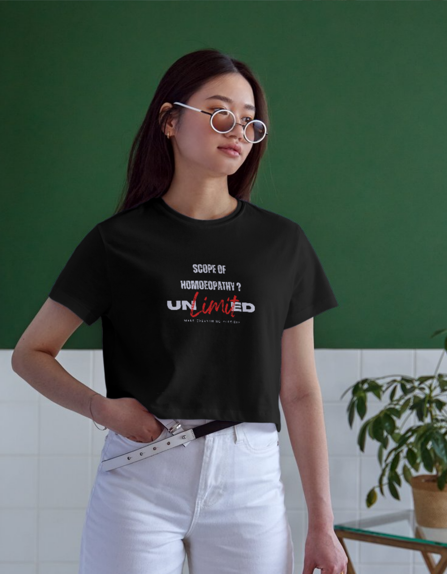 Scope of Homoeopathy? It is Unlimited – Unisex Classic Crew T-Shirt