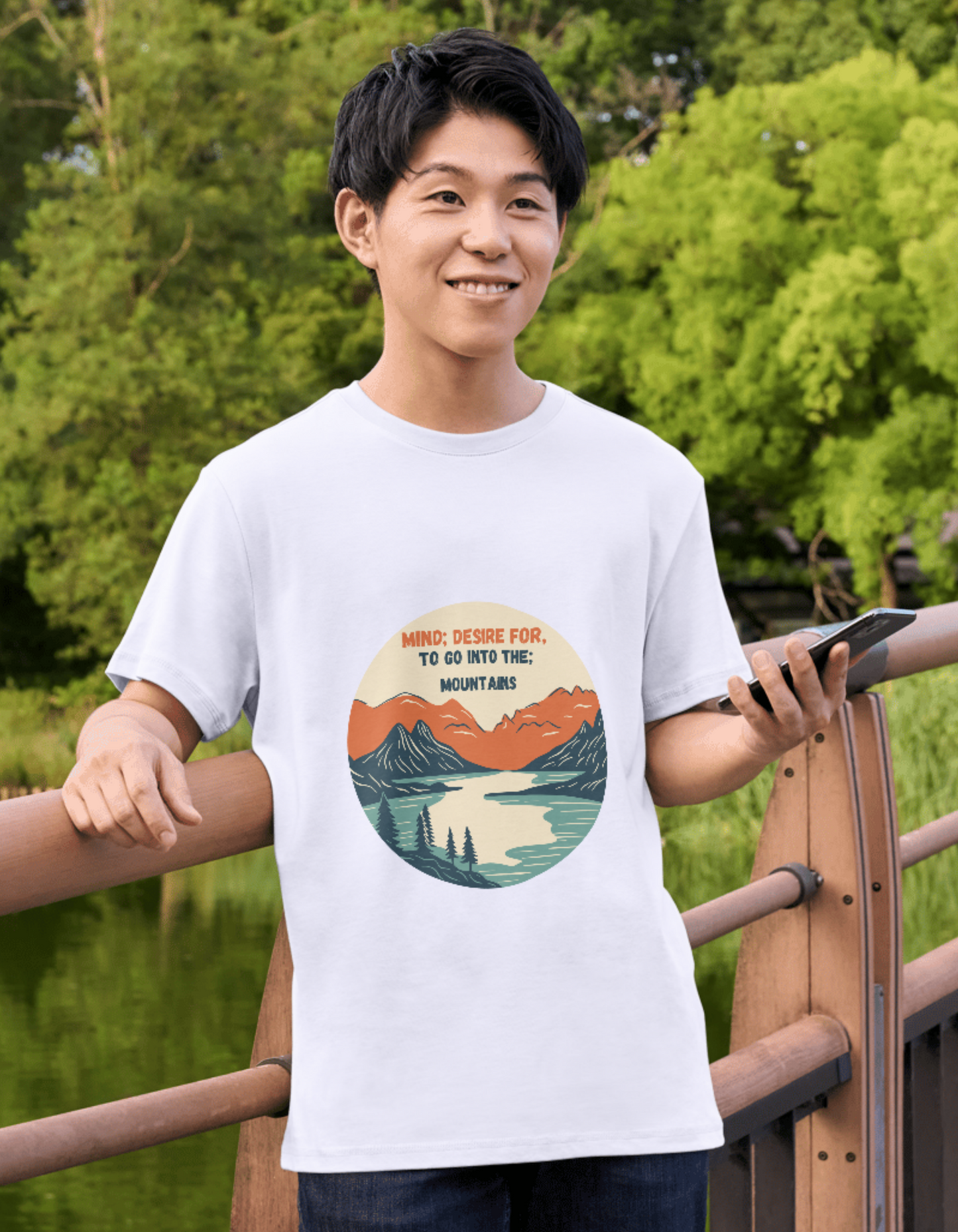 Mind – Desire to Go into the Mountains Homoeopathy Repertory T-Shirt