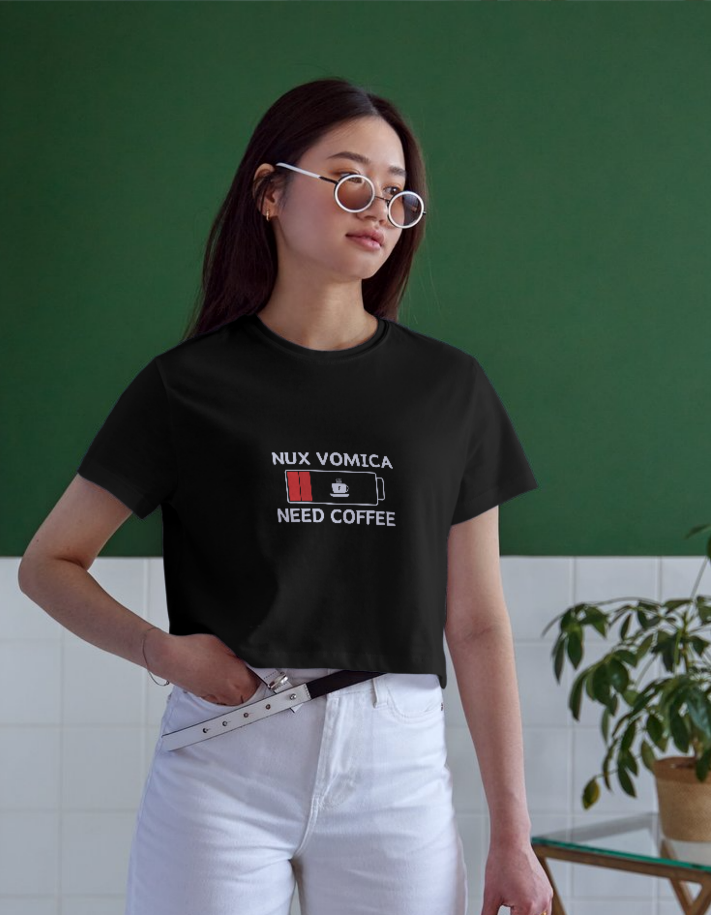 Nux Vomica Need Coffee Unisex Classic Crew T-Shirt
