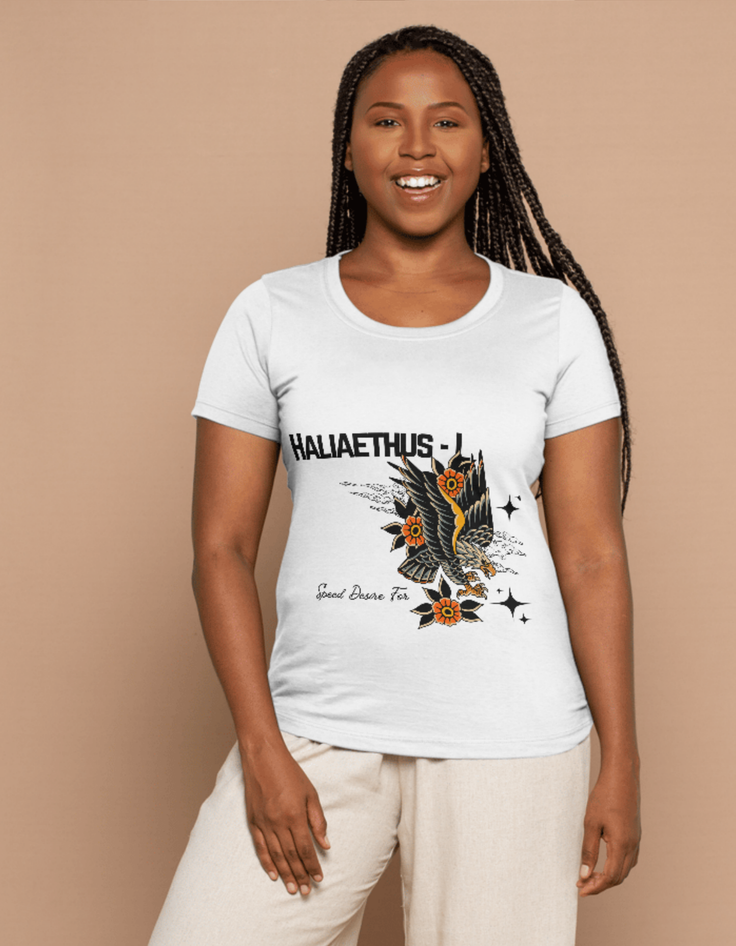 Haliaeethus L. – The Flying Eagle Homoeopathy T-Shirt