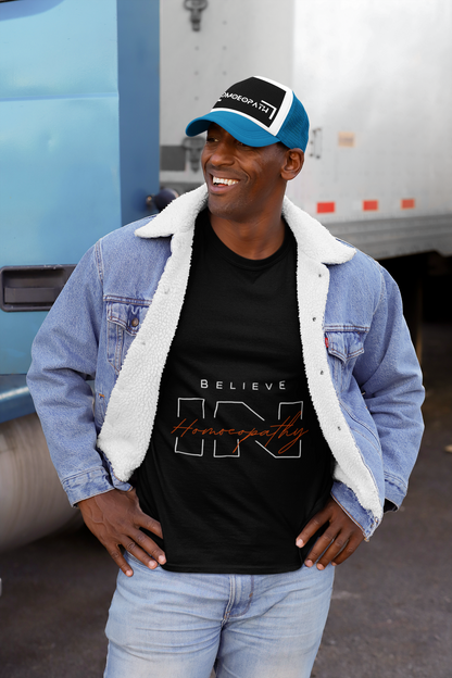 Believe in Homoeopathy | Unisex Classic Crew T-Shirt for Natural Healing Enthusiasts
