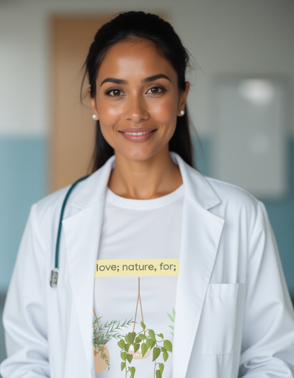 Mind – Love of Nature, Love for Plants Homoeopathy Repertory T-Shirt