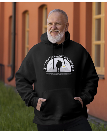 The Travelling Physician | Unisex Classic Crew T-Shirt for Homeopathy Doctors & Students