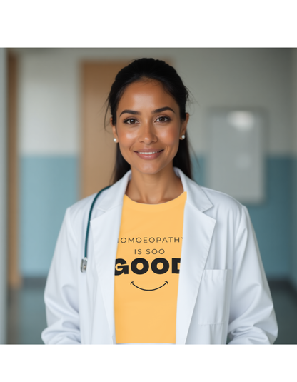 Homoeopathy is Soo Good | Unisex Classic Crew T-Shirt for Homeopathy Lovers