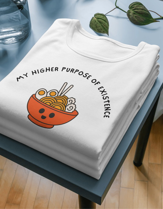 My Higher Purpose of Existence is Food – Unisex Classic Crew T-Shirt
