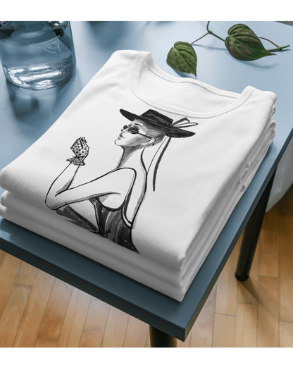 Gorgeous Platina Crop Tee