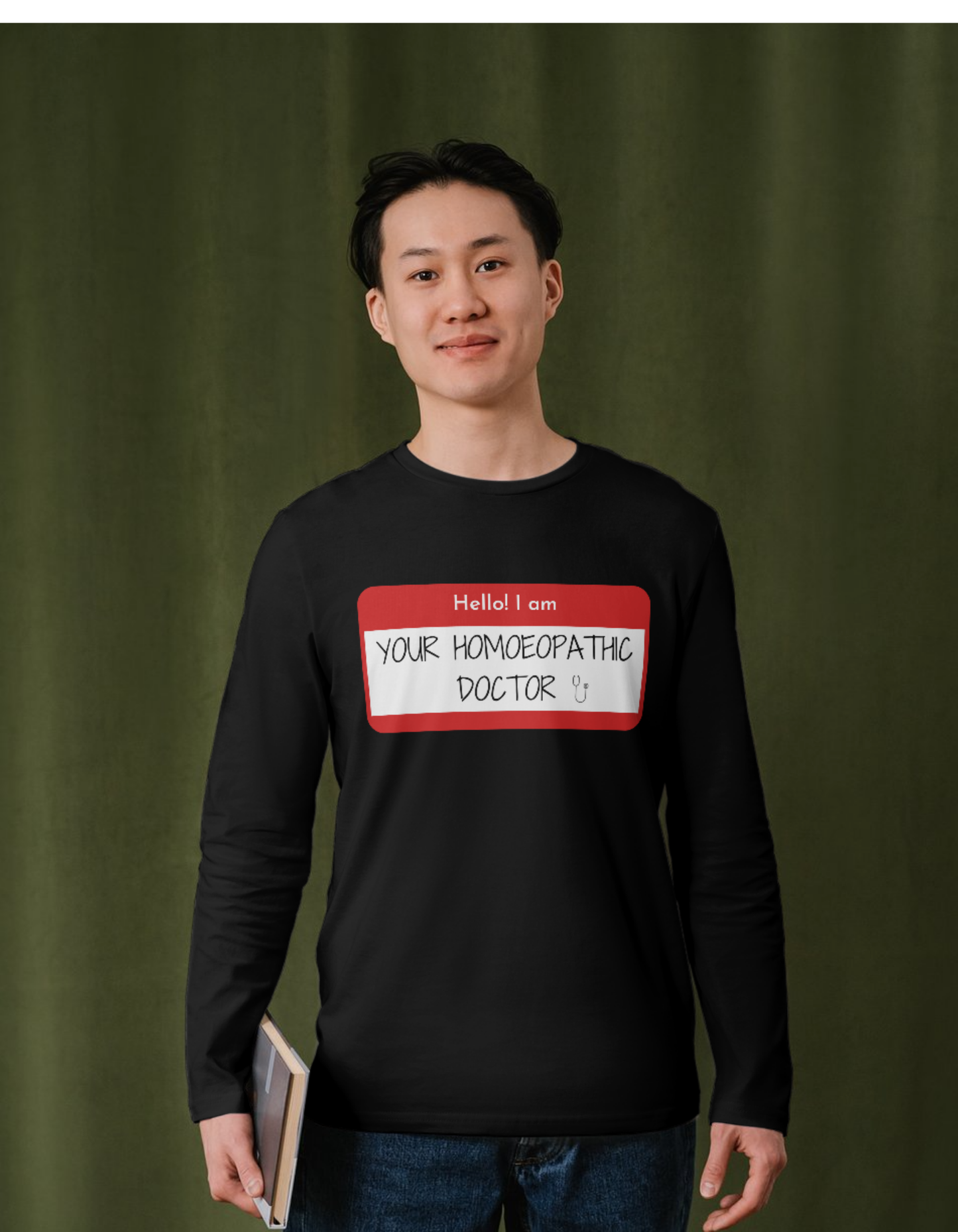 Hello! I am Your Homoeopathic Doctor | Unisex Classic Crew T-Shirt for Proud Homeopaths