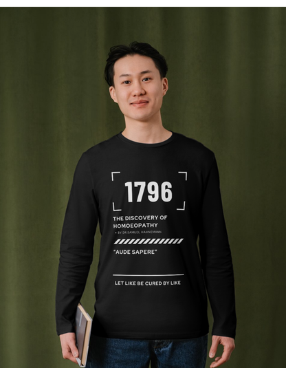 1796 Discovery of Homoeopathy – Unisex Classic Crew T-Shirt