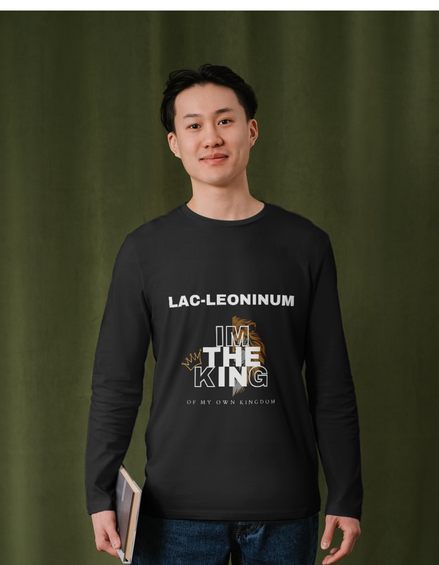 Lac Leoninum I'M THE KING Unisex Classic Crew T-Shirt