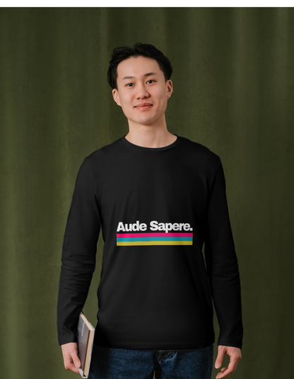 Aude Sapere – Dare to be Wise (Unisex Classic Crew T-Shirt)