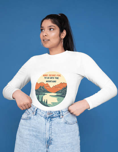 Mind – Desire to Go into the Mountains Homoeopathy Repertory T-Shirt