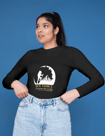 Nux Vomica – Conquer the World (Unisex Classic Crew T-Shirt)