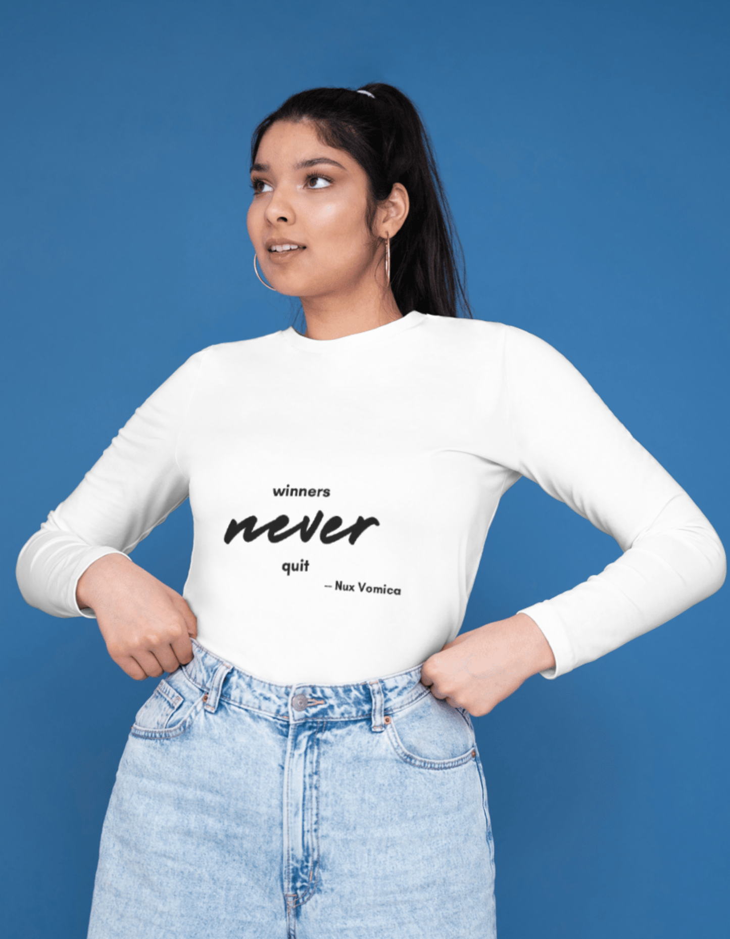 Winners Never Quit – “Said by Nux Vomica”