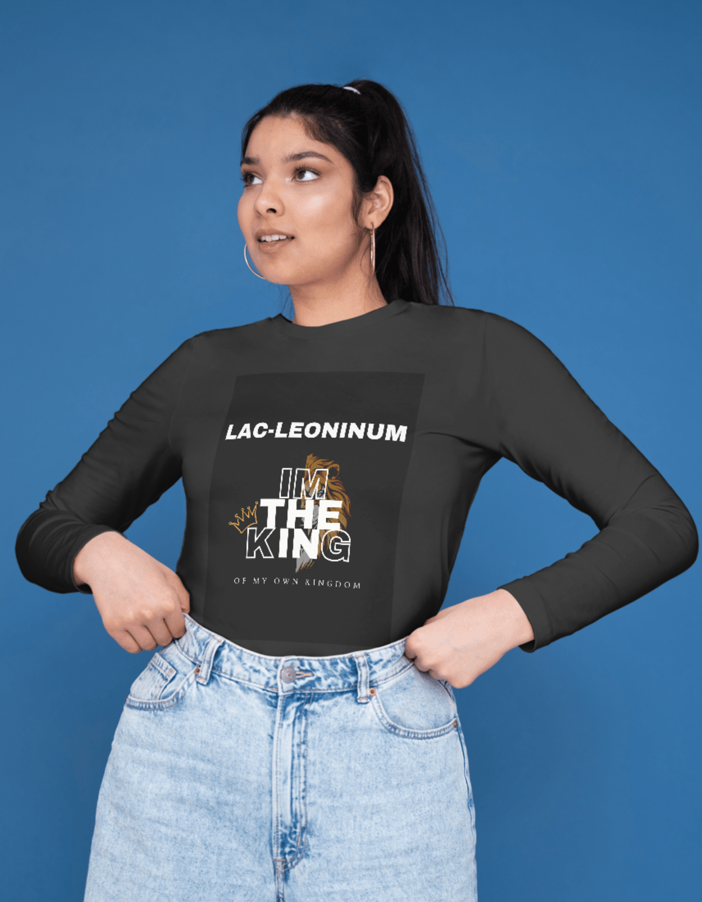 Lac Leoninum I'M THE KING Unisex Classic Crew T-Shirt