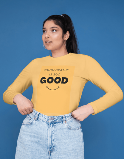 Homoeopathy is Soo Good | Unisex Classic Crew T-Shirt for Homeopathy Lovers