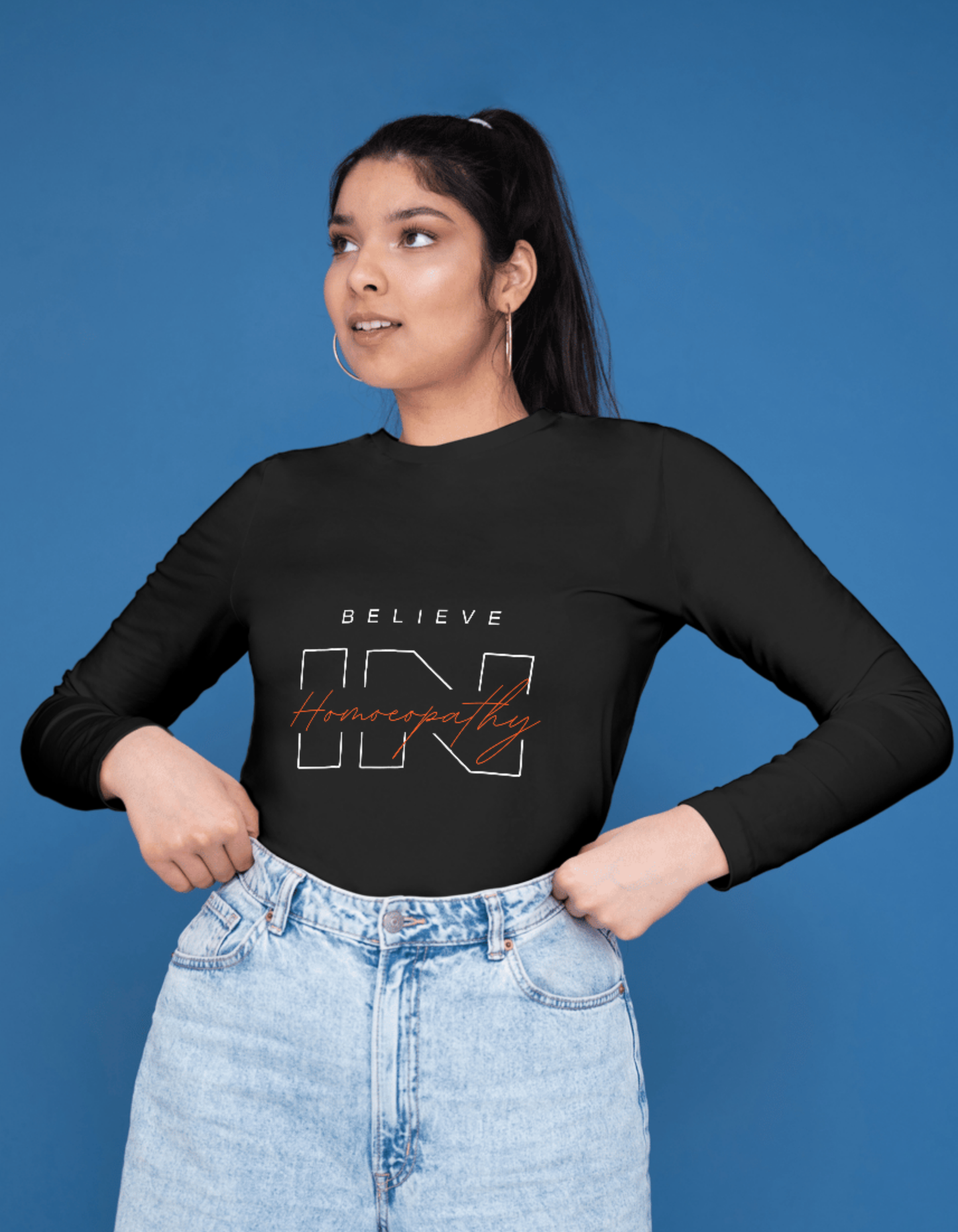 Believe in Homoeopathy | Unisex Classic Crew T-Shirt for Natural Healing Enthusiasts
