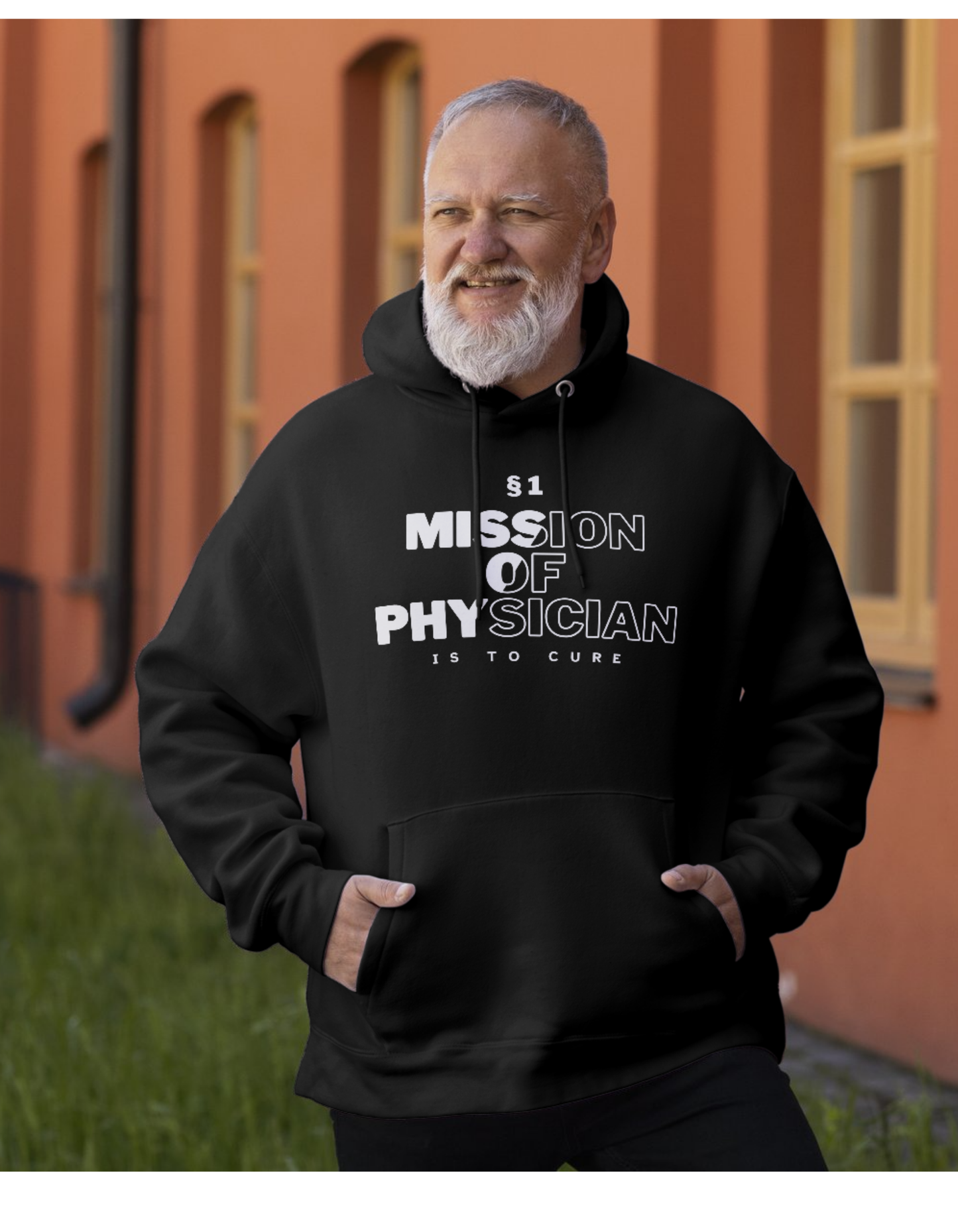 1st Aphorism – The Mission of Physician is to Cure (Unisex Classic Crew T-Shirt)