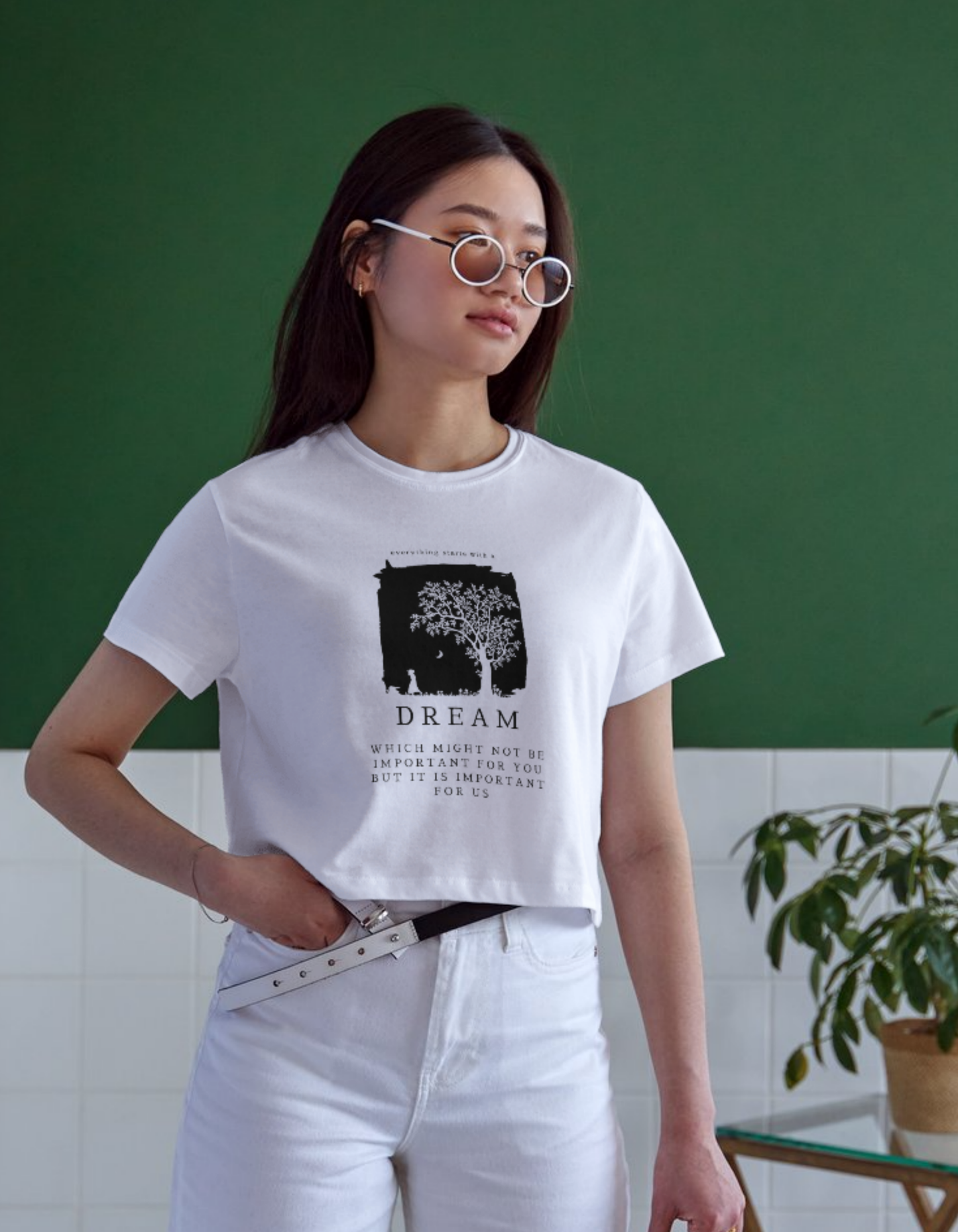 It All Starts with a Dream – (Unisex Classic Crew T-Shirt)