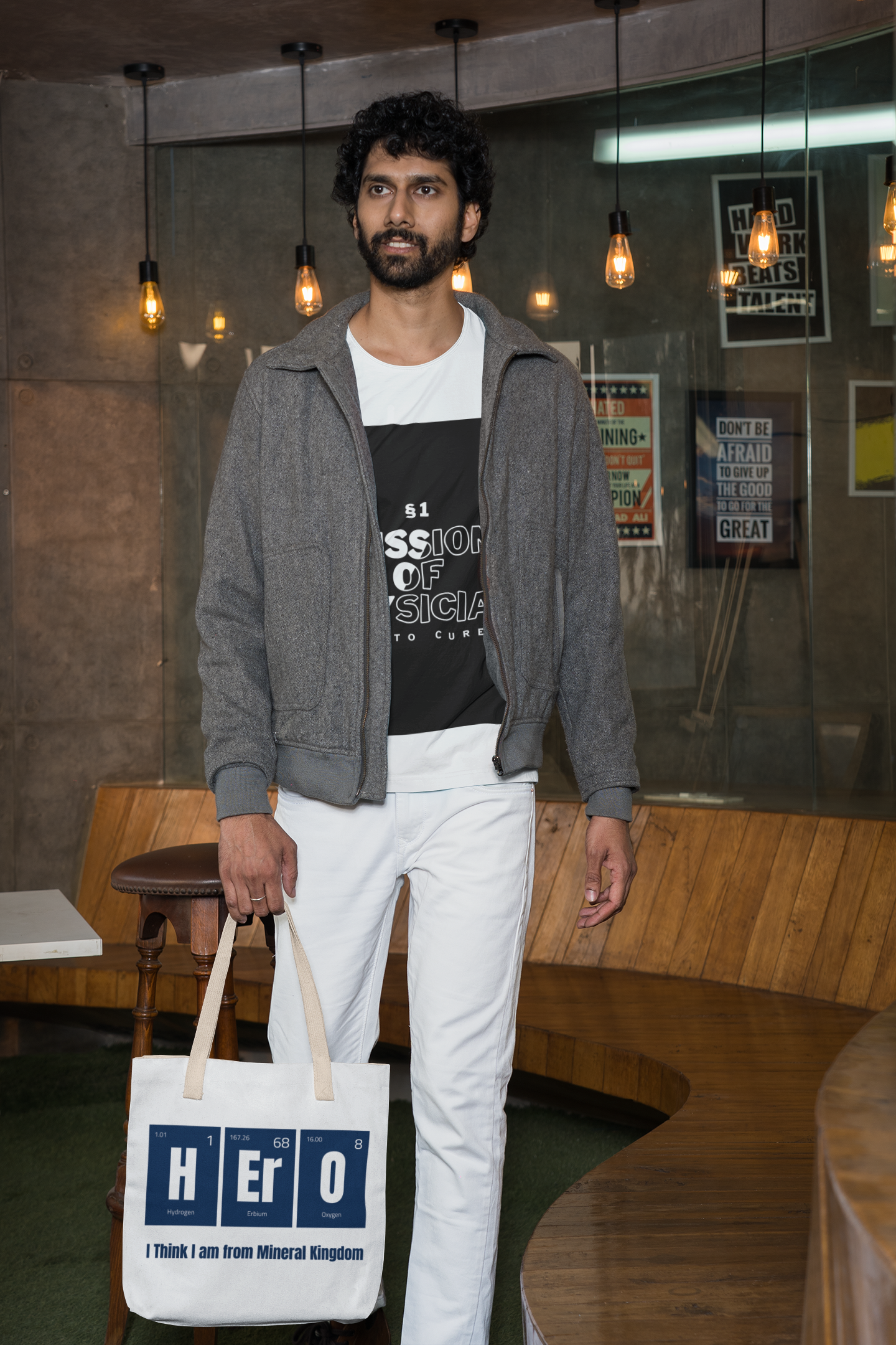 1st Aphorism – The Mission of Physician is to Cure (Unisex Classic Crew T-Shirt)